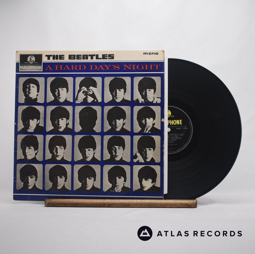 The Beatles A Hard Day's Night LP Vinyl Record - Front Cover & Record