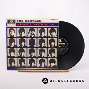 The Beatles A Hard Day's Night LP Vinyl Record - Front Cover & Record