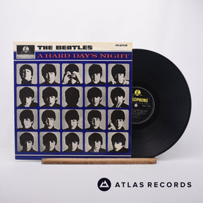 The Beatles A Hard Day's Night LP Vinyl Record - Front Cover & Record