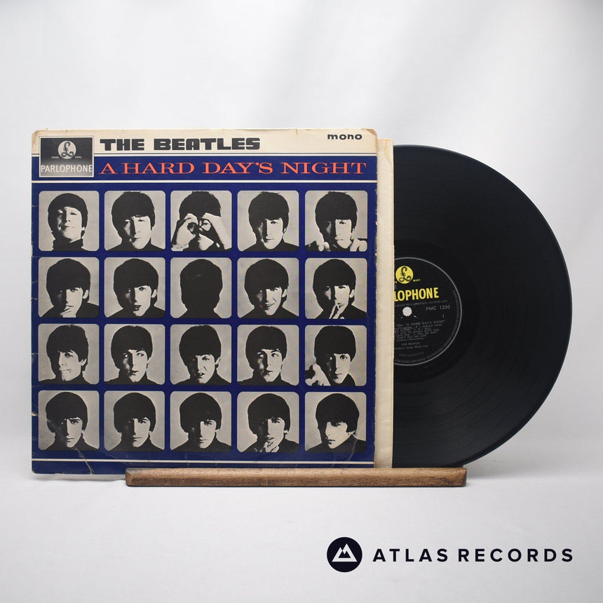 The Beatles A Hard Day's Night LP Vinyl Record - Front Cover & Record