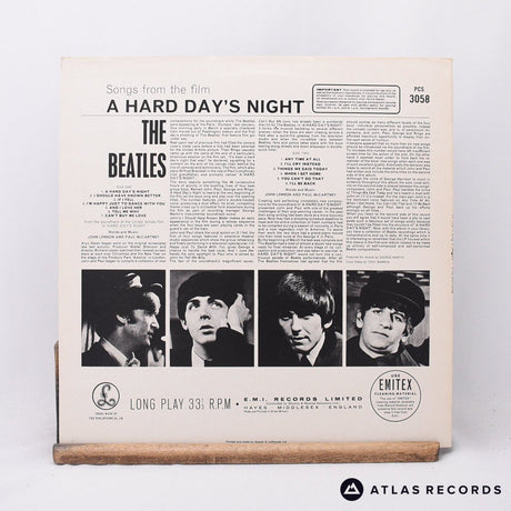 The Beatles - A Hard Day's Night - Reissue -2 -4 LP Vinyl Record - EX/EX