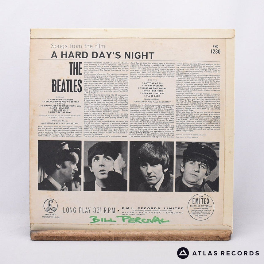 The Beatles - A Hard Day's Night - -3N -3N LP Vinyl Record - VG+/VG+