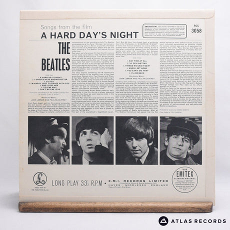The Beatles - A Hard Day's Night - -1 -1 LP Vinyl Record - EX/EX