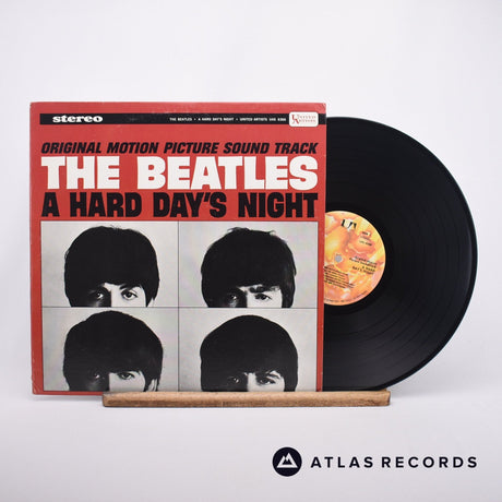 The Beatles A Hard Day's Night LP Vinyl Record - Front Cover & Record