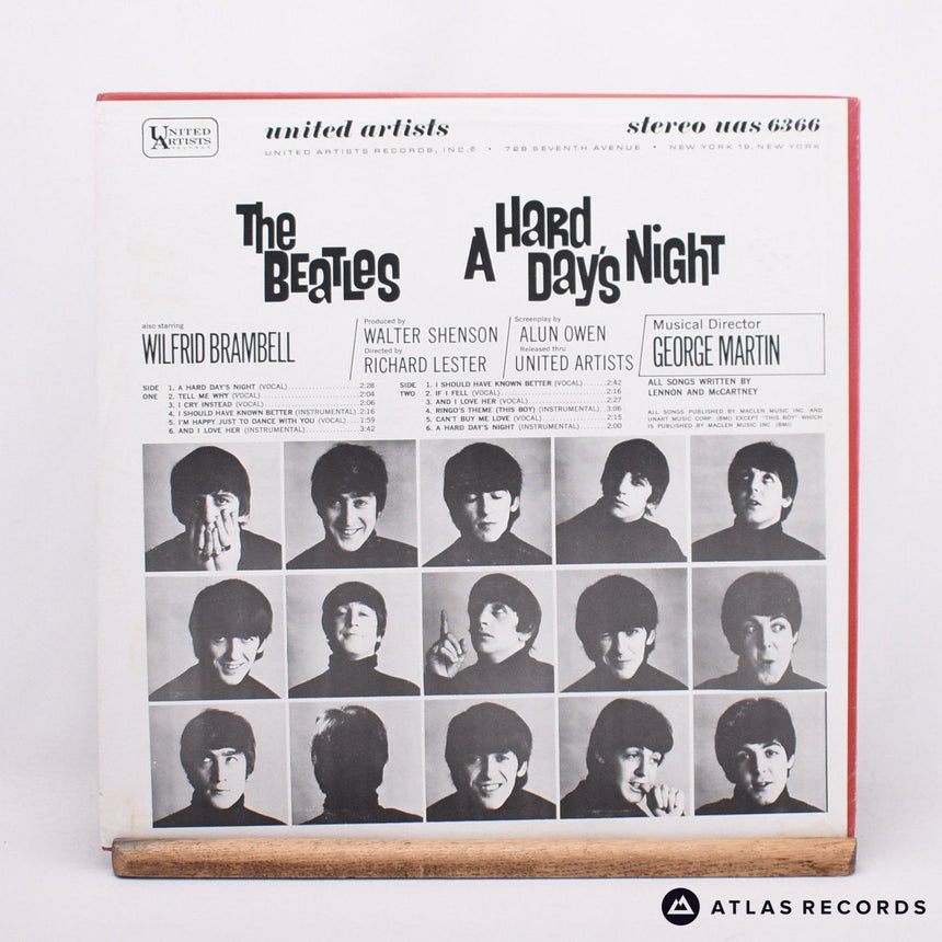 The Beatles - A Hard Day's Night - LP Vinyl Record - VG+/EX