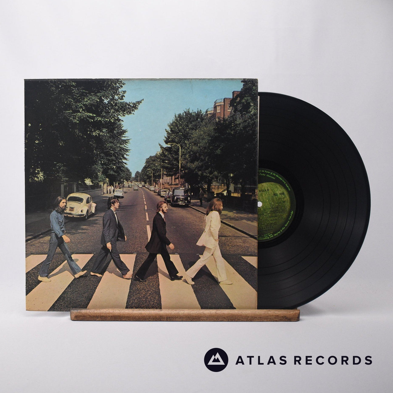 The Beatles Abbey Road LP Vinyl Record - Front Cover & Record