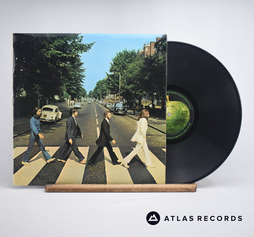 The Beatles Abbey Road LP Vinyl Record - Front Cover & Record