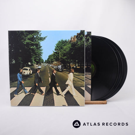 The Beatles Abbey Road 3 x LP Vinyl Record - Front Cover & Record