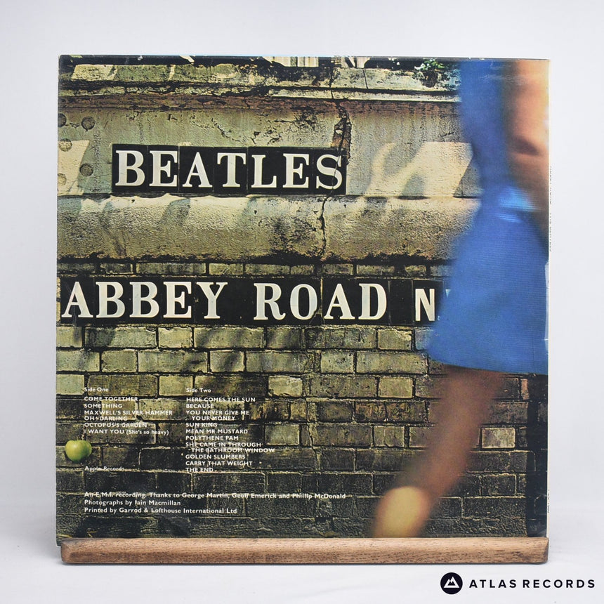 The Beatles - Abbey Road - First Press Misaligned LP Vinyl Record - EX/VG+