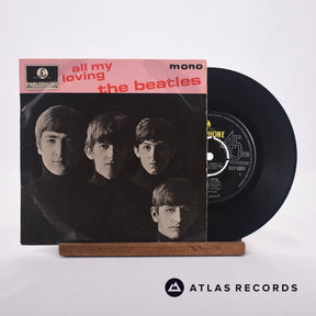 The Beatles All My Loving 7" Vinyl Record - Front Cover & Record