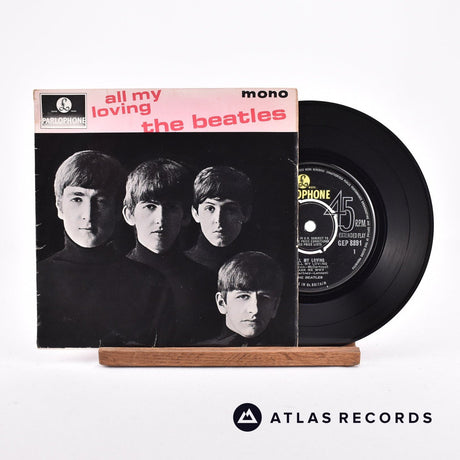 The Beatles All My Loving 7" Vinyl Record - Front Cover & Record