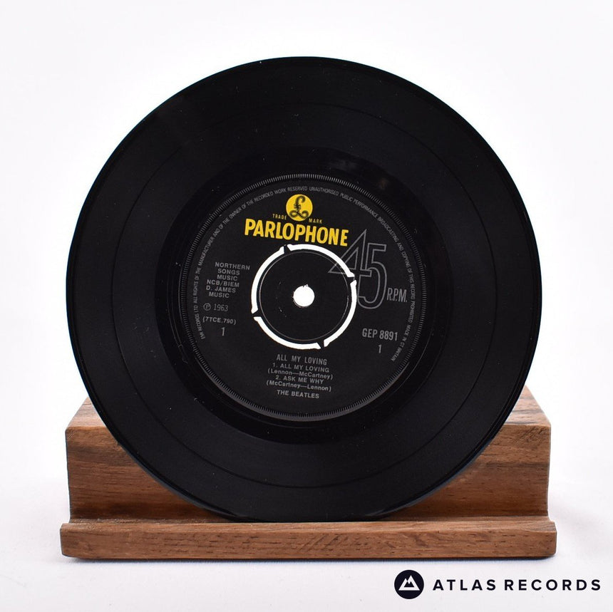 The Beatles - All My Loving - Mono Repress 7" EP Vinyl Record - EX/EX