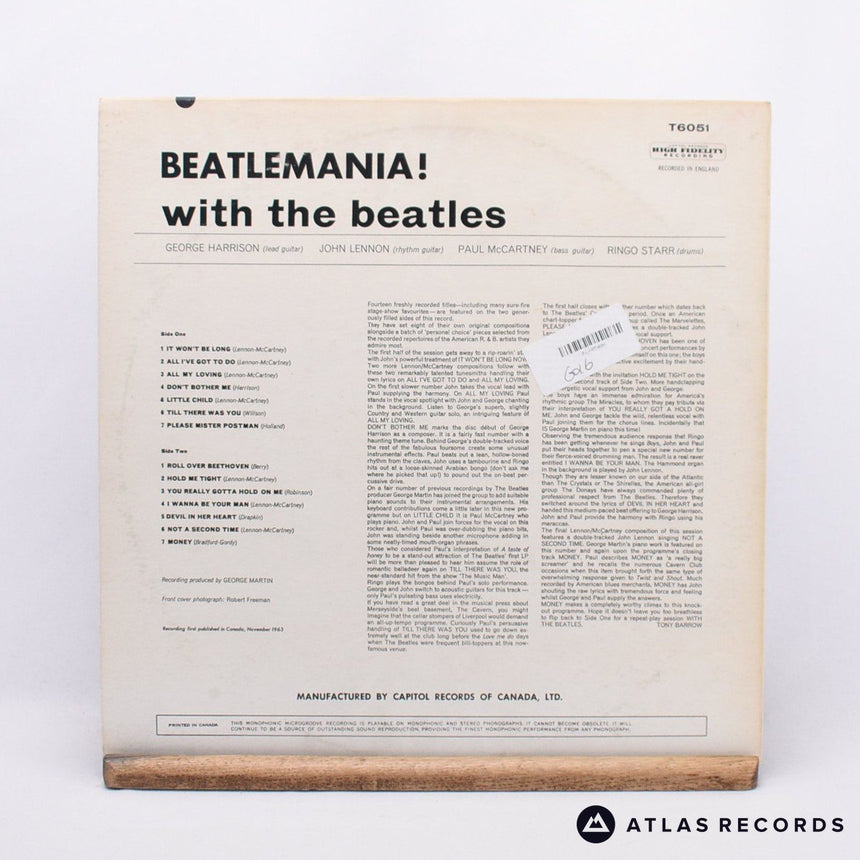 The Beatles - Beatlemania! With The Beatles - -4 -4 LP Vinyl Record - VG+/EX