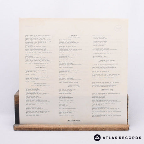 The Beatles - Beatles VI - Lyric Sheet 1S 1S LP Vinyl Record - EX/EX