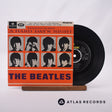 The Beatles Extracts From The Album A Hard Day's Night 7" Vinyl Record - Front Cover & Record