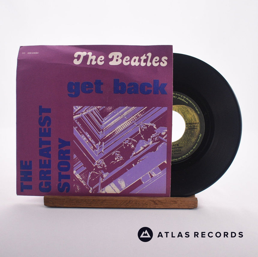 The Beatles Get Back 7" Vinyl Record - Front Cover & Record