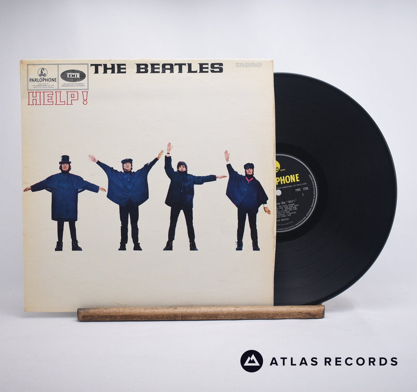 The Beatles Help! LP Vinyl Record - Front Cover & Record