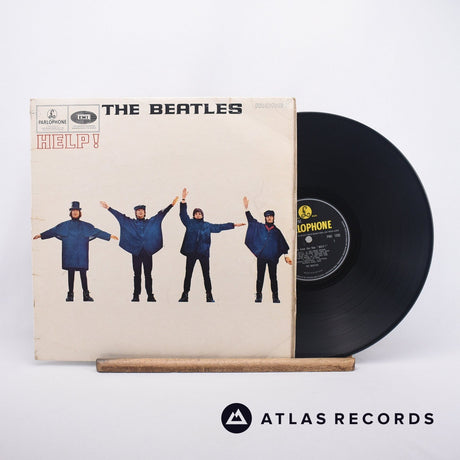 The Beatles Help! LP Vinyl Record - Front Cover & Record