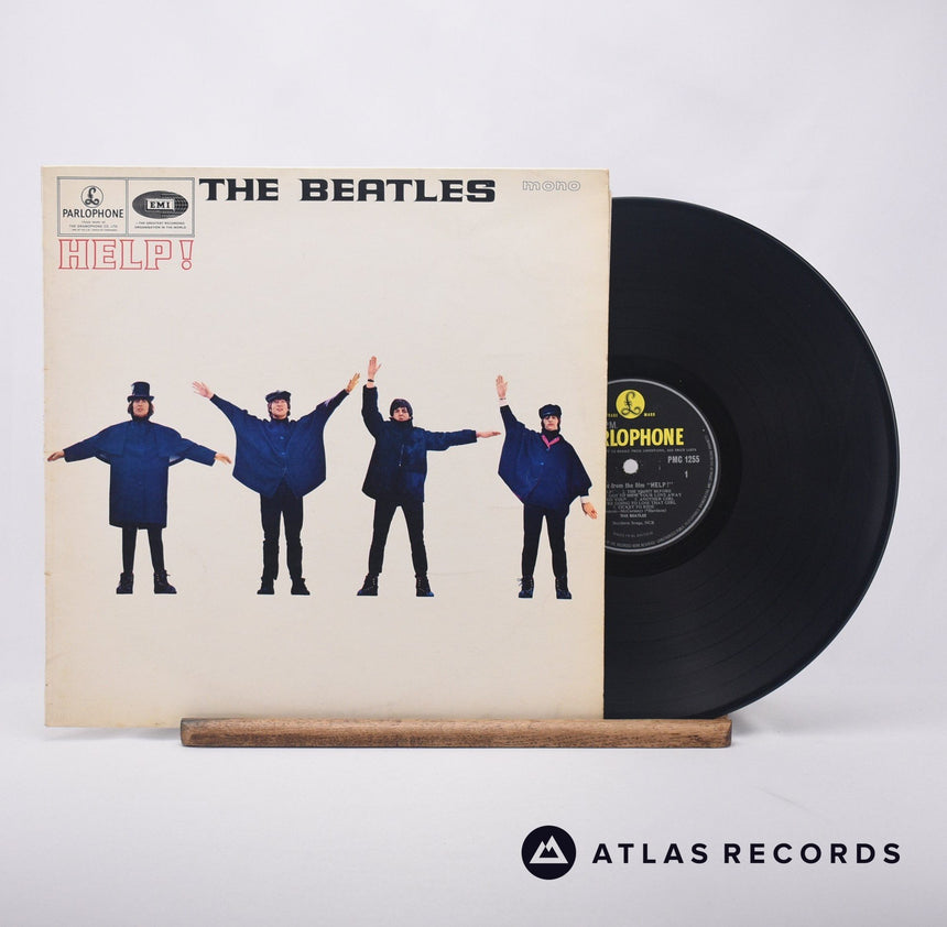 The Beatles Help! LP Vinyl Record - Front Cover & Record