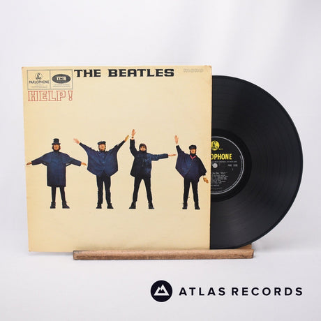 The Beatles Help! LP Vinyl Record - Front Cover & Record
