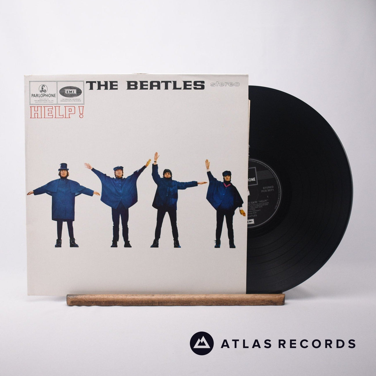 The Beatles Help! LP Vinyl Record - Front Cover & Record