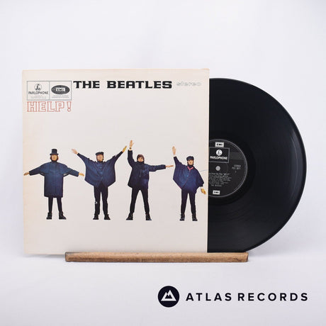 The Beatles Help! LP Vinyl Record - Front Cover & Record