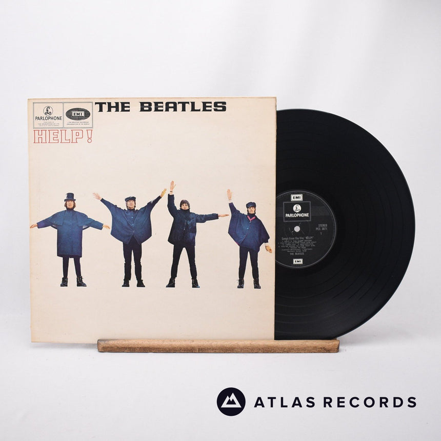 The Beatles Help! LP Vinyl Record - Front Cover & Record