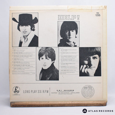 The Beatles - Help! - Mono -2 -2 KT LP Vinyl Record - VG+/VG+