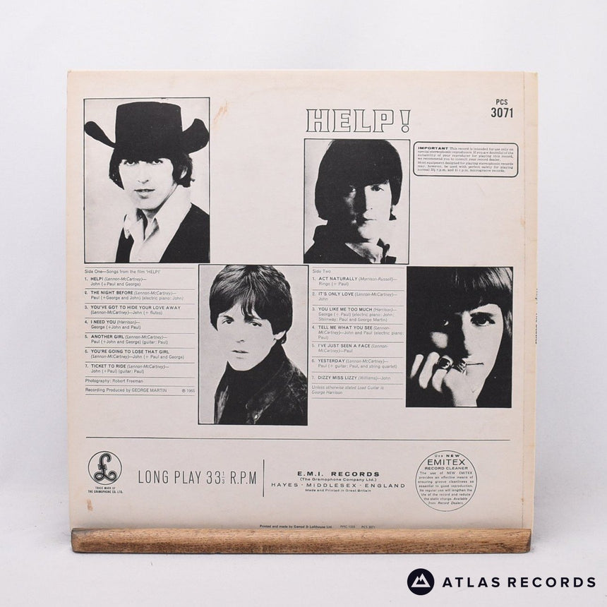 The Beatles - Help! - Reissue Stereo 168-2 169-3 LP Vinyl Record - VG+/VG+