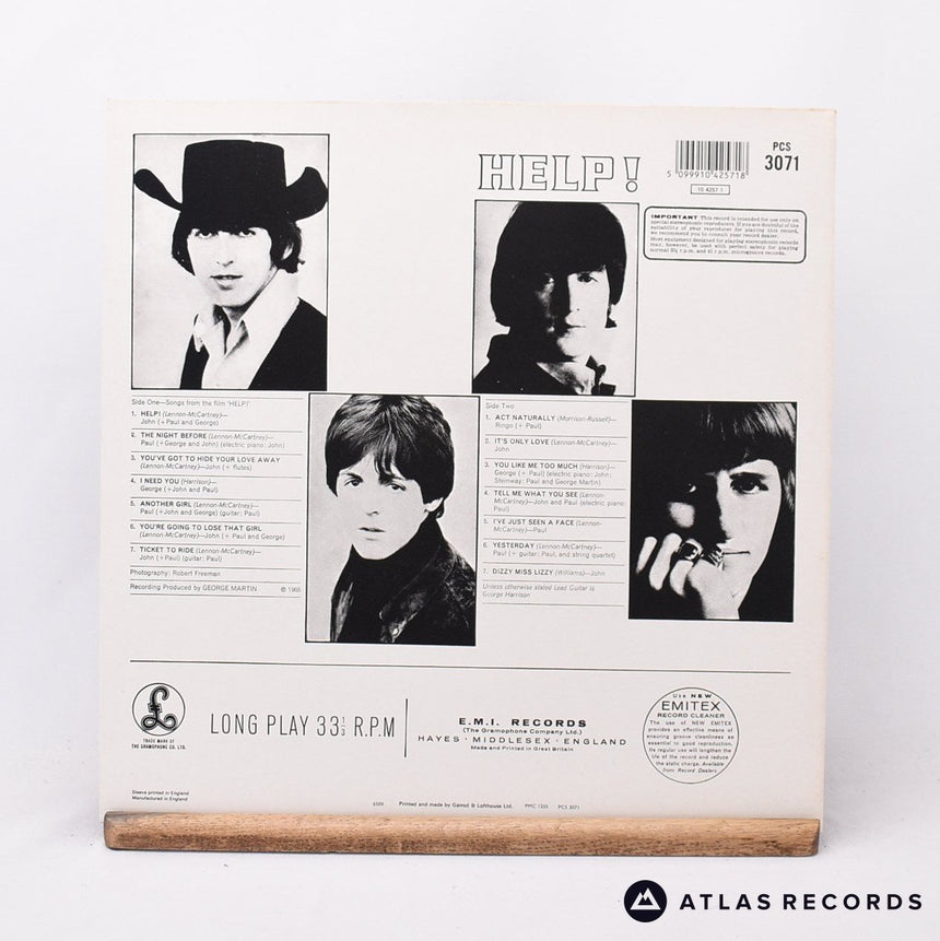 The Beatles - Help! - Htm Reissue LP Vinyl Record - VG+/EX