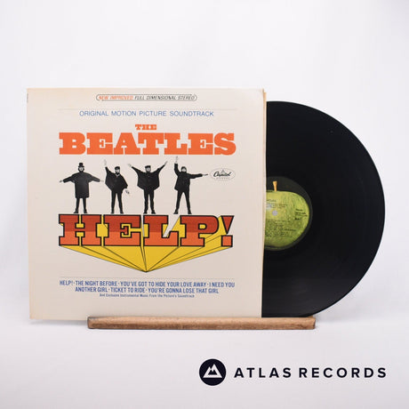 The Beatles Help! LP Vinyl Record - Front Cover & Record