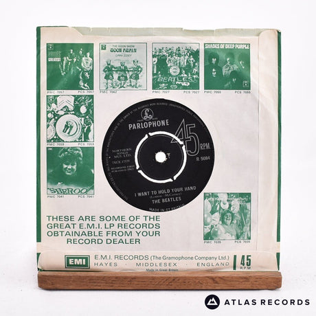 The Beatles - I Want To Hold Your Hand - Mono 7" Vinyl Record - VG+/VG+