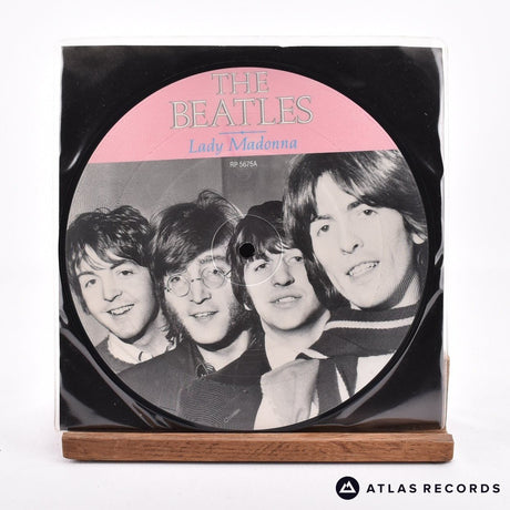 The Beatles Lady Madonna 7" Vinyl Record - Front Cover & Record