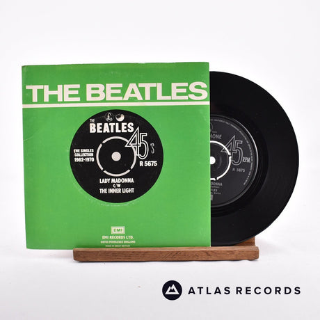 The Beatles Lady Madonna 7" Vinyl Record - Front Cover & Record
