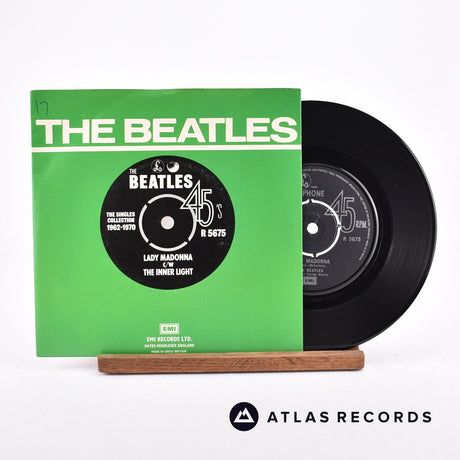 The Beatles Lady Madonna 7" Vinyl Record - Front Cover & Record