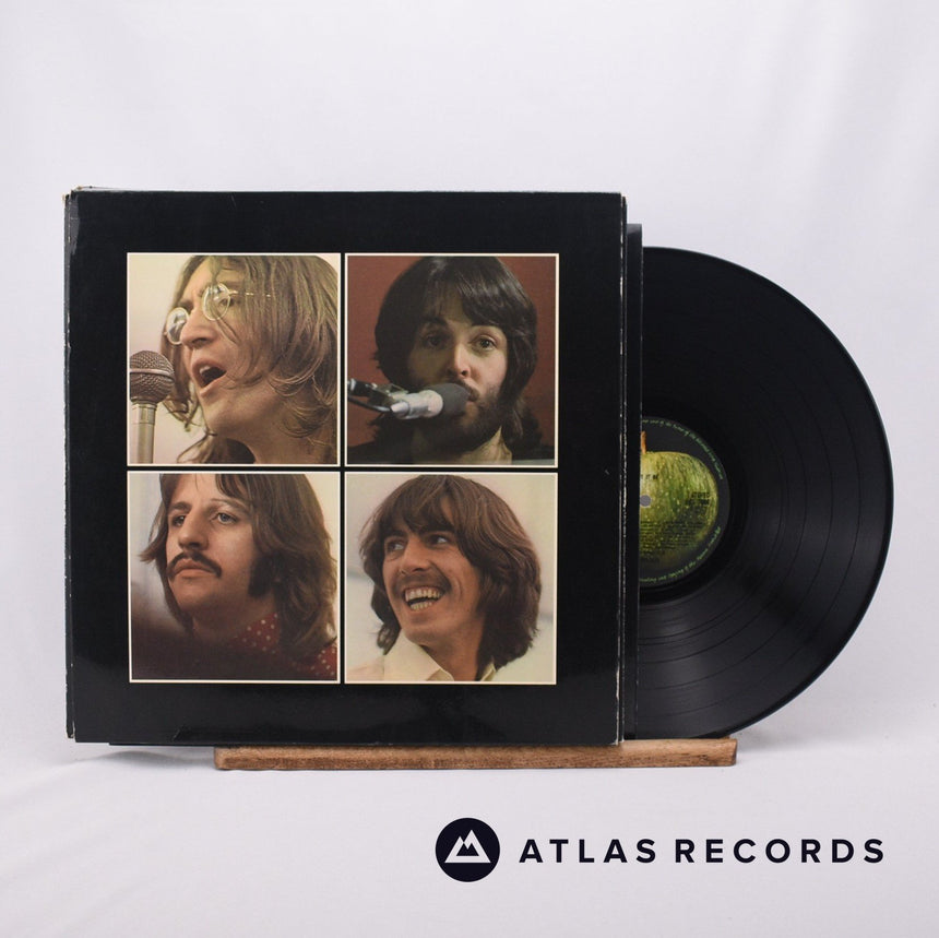 The Beatles Let It Be Box Set LP Vinyl Record - Front Cover & Record