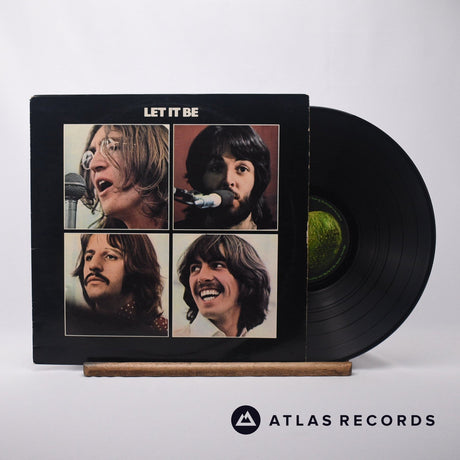 The Beatles Let It Be LP Vinyl Record - Front Cover & Record