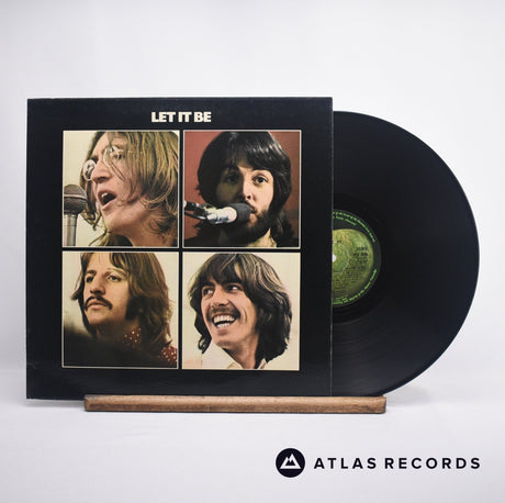 The Beatles Let It Be LP Vinyl Record - Front Cover & Record