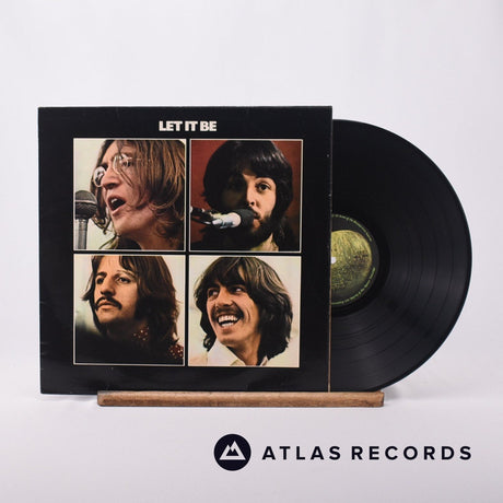 The Beatles Let It Be LP Vinyl Record - Front Cover & Record