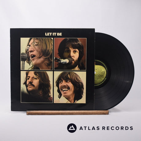 The Beatles Let It Be LP Vinyl Record - Front Cover & Record