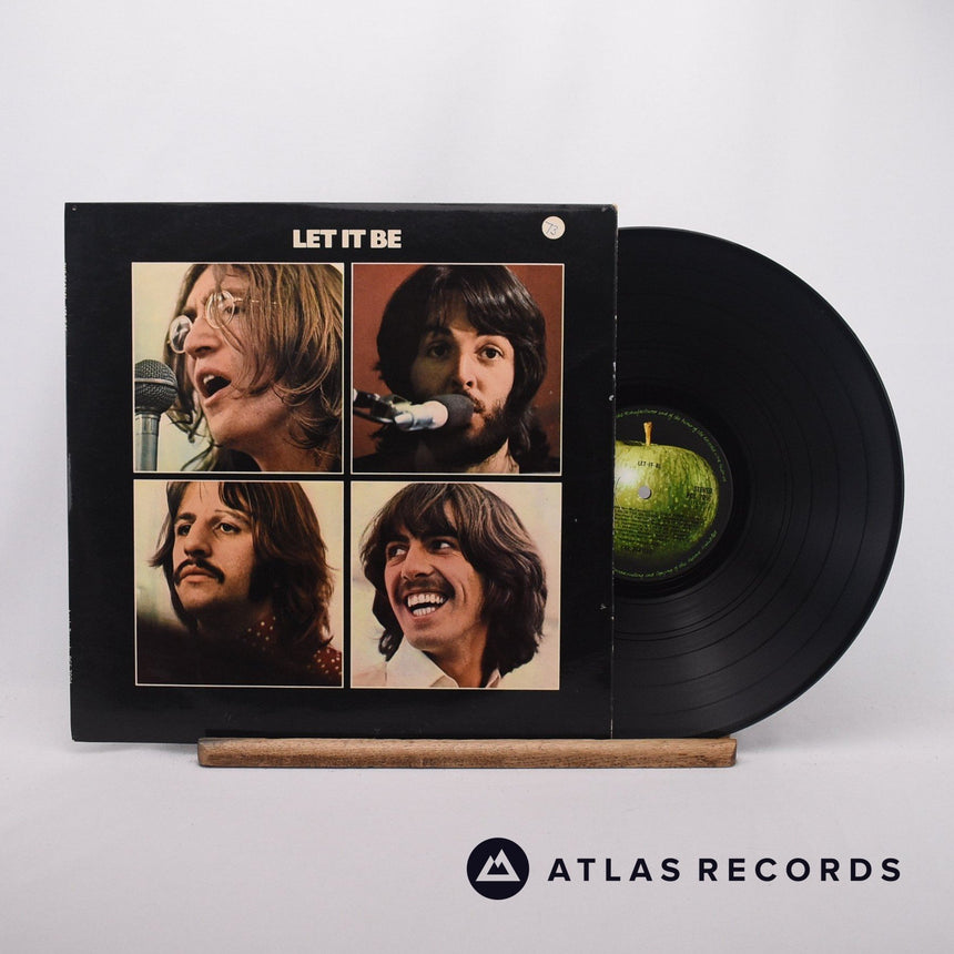 The Beatles Let It Be LP Vinyl Record - Front Cover & Record