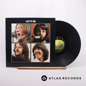 The Beatles Let It Be LP Vinyl Record - Front Cover & Record