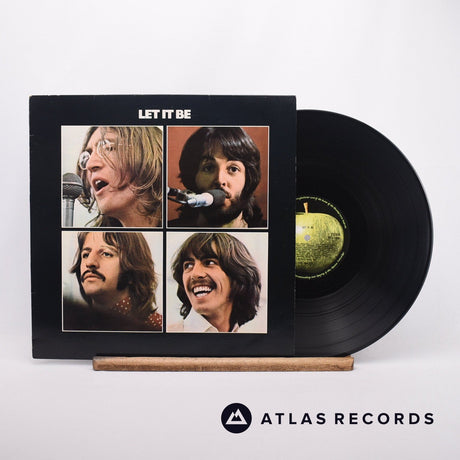 The Beatles Let It Be LP Vinyl Record - Front Cover & Record