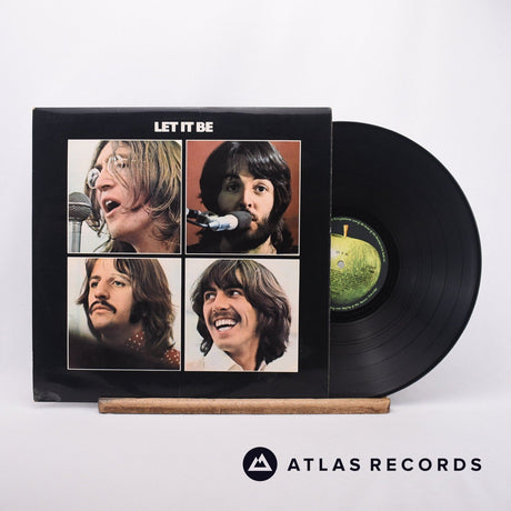 The Beatles Let It Be LP Vinyl Record - Front Cover & Record
