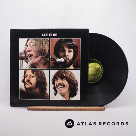 The Beatles Let It Be LP Vinyl Record - Front Cover & Record
