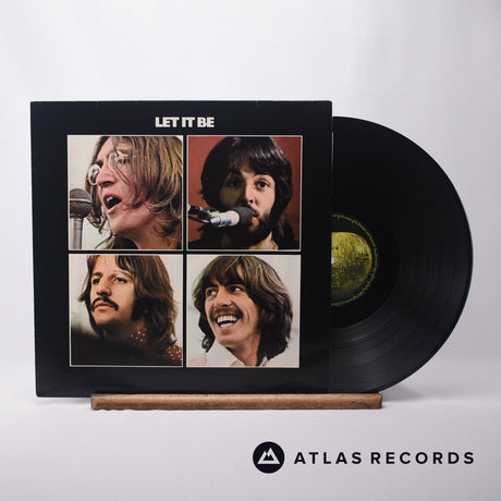 The Beatles Let It Be LP Vinyl Record - Front Cover & Record