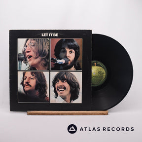 The Beatles Let It Be LP Vinyl Record - Front Cover & Record