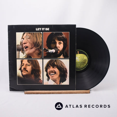 The Beatles Let It Be LP Vinyl Record - Front Cover & Record