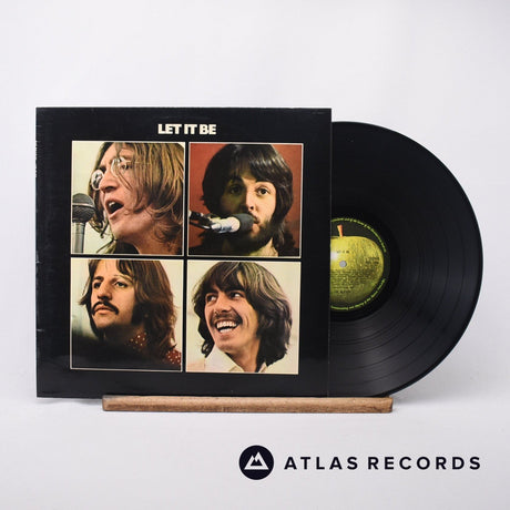 The Beatles Let It Be LP Vinyl Record - Front Cover & Record