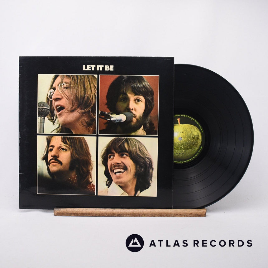 The Beatles Let It Be LP Vinyl Record - Front Cover & Record